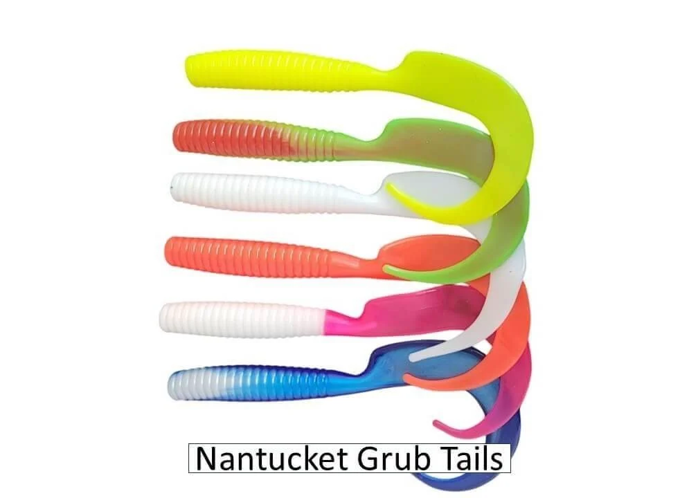 Saltwater Grub Tails